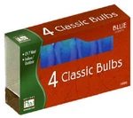 (25) Holiday 1094B-88 Packs C9 Ceramic Blue Christmas Light Replacement Bulbs. Fixed Price $75.90.