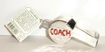 2016 - Coach's Whistle Old World Christmas Glass Ornament New W/tag 36205. Fixed Price $13.99.