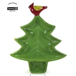 Target Home Christmas Tree & Cardinal 17" Chip Dip Bowl Hearthstone. Fixed Price $23.95.