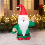 4' Christmas Gnome Inflatable , Light Up Decoration. Fixed Price $30.00.