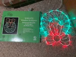Vintage Christmas Wreath Vickerman Led Light Up Window Wall Fireplace Box. Fixed Price $29.99.