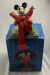 Disney Mickey Unlimited Santa Best Stocking Hanger 1996 W/ Box. Fixed Price $25.99.