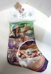 Starwars Ruz White Furry Top Christmas Stocking 20 Inch. Fixed Price $10.95.