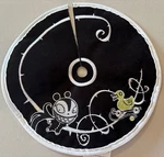 The Nightmare Before Christmas Miniature Tree Skirt Hallmark Keepsake. Fixed Price $22.00.