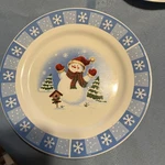 Merry Brite Discontinued Snowman Dishes. Fixed Price $64.99.