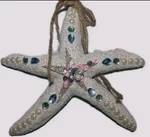 December Diamonds Sparkling Starfish Ornament Handmade Christmas Decor. Fixed Price $9.95.