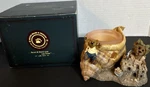 Boyds Bears & Friends Handmade Votive Candle Holder Bailey Huck Beach 1998 Boxed. Fixed Price $12.48.