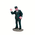 Lemax 72424 The Conductor Christmas Village Figurine Figure Decor. Fixed Price $11.56.