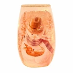 Stony Creek Soft Fawn Lighted Glass Accent Winter Snow Christmas. Fixed Price $37.99.