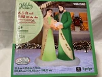 6.5' Lighted Holy Family Jesus Mary Joseph Christmas Holiday Airblown Inflatable. Fixed Price $89.97.