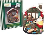 Santa Elves Workshop Scene Holiday Decor Christmas Original Box Vintage. Fixed Price $33.99.