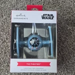 Hallmark Star Wars Tie Fighter 3HCM4243 Christmas Ornament Blue/black Licensed. Fixed Price $7.86.