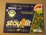 Vintage Christmas Noma Staylit Indoor/outdoor 100 Ct Light Set. Fixed Price $11.91.