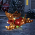 Holiday Time 30" Dachshund Lighted Christmas Dog Led Lights Indoor/outdoor Decor. Fixed Price $39.99.