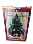 Kirkland Signature Wooden Advent Calendar Christmas Tree 20" With Ornaments. Fixed Price $109.00.