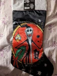 Disney The Nightmare Before Christmas Jack Skellington Holiday Stocking. Fixed Price $7.99.