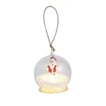 Mud Pie Christmas Santa Light-up Ball Ornament. Fixed Price $26.44.