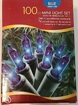 Holiday Time 100 Ct Mini Set Blue Christmas String 24 Ft Walmart. Fixed Price $6.00.