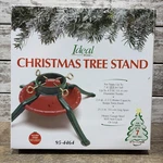 New Christmas Tree Stand Ideal Brand Open #95-4464 Green/red Up To 7FT, 4.5"DIA.. Fixed Price $24.95.