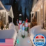 Impact Canopy Christmas Inflatable Decoration Outdoor Holiday Lighted Snowman. Fixed Price $77.31.