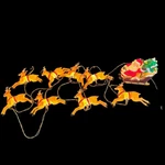 Vtg Santa's World Christmas Sleigh W/ Reindeer String Lights Set 1991 Kurt Adler. Fixed Price $31.50.