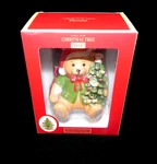 New 2024 Spode Ceramic Christmas Ornament " Santa Bear With Tree. Fixed Price $12.00.