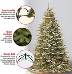 National Tree Company 'feel Real' Pre-lit Artificial Christmas 7.5FT. Fixed Price $400.00.