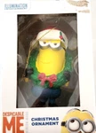 Kurt Adler Christmas Ornament Despicable Minion Dave With Wreath Santa Hat. Fixed Price $14.00.