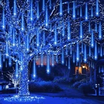 Cascading Icicle Lights For Christmas And Holiday Decor With Waterproof Design. Fixed Price $27.36.