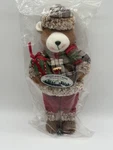 Woodland Creek Light Up 17" Holiday Teddy Bear Door Greeter Christmas New Decor. Fixed Price $29.99.