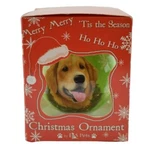Es Pets Dog Christmas Ornament Unbreakable Ball Golden Retriever New. Fixed Price $8.69.