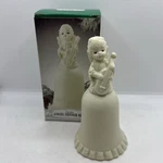 Home Trends White Angel Dinner Bell--bisque PORCELAIN--CHRISTMAS/HOLIDAY--5.5". Fixed Price $9.99.
