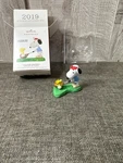 Hallmark Keepsake 2019 Golfer Snoopy Ornament Peanuts Series With Box. Fixed Price $20.01.
