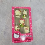 Hello Kitty 5 Piece Christmas Ornament Set Kurt Adler 2007 Vtg Sanrio.... Fixed Price $44.99.