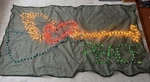 Vintage Noma Peace Net Christmas Lights 45X78 Green Mesh String Work Euc. Fixed Price $95.00.