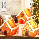 Christmas Gingerbread House Tabletop Decoration Lighted Village Hou.... Fixed Price $59.00.