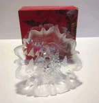 Mikasa Footed Bon Festive Plate Dish Christmas Story 600/527 Germany. Fixed Price $12.99.