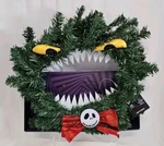 Disney The Nightmare Before Christmas Nbc 14" Wreath Light-up Eyes New! Tested!. Fixed Price $37.88.