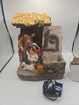 Northlight 14 Holy Family Figures Christmas Nativity Statue Fountain. Fixed Price $56.25.