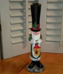 J Adams North Pole Caroling Society 8" Figure AD2032 Lantern 1994 Christmas. Fixed Price $11.98.