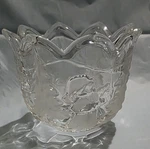Mikasa Christmas Story 600/594 Candle Holder 3 1/4", Vintage. Fixed Price $16.00.