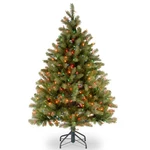National Tree Company 4.5 Ft Pre-lit Downswept Douglas Fir Artificial Christmas. Fixed Price $146.66.