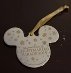 Bnwt Walt Disney World Magical Christmas Day Parade 2019 Mickey Ceramic Ornament. Fixed Price $10.99.