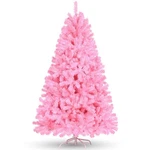 6FT Prelit Spruce Artificial Christmas Tree With Metal STAND&1455 Branch Tips. Fixed Price $129.99.