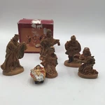 World Bazaars 6-PIECE Nativity Set Holiday Collectible Item # 24155 Christmas. Fixed Price $28.88.
