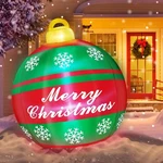 Turnmeon 6 Ft Giant Christmas Inflatable Ball Decorations Red. Fixed Price $62.76.