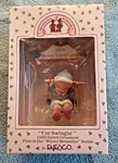 1989 Enesco Ornament "i'se Swinging" 1ST "winter Memories" Series #564923 Nib. Fixed Price $14.88.