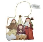Ornament Family Christian Stores Nativity Scene Christmas Tree Holiday 3" Rare. Fixed Price $6.73.