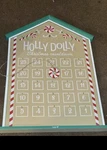 New Holly Dolly Parton Christmas Holiday Wood Sign Advent Countdown Calendar. Fixed Price $11.49.