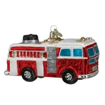 Old World Christmas Fire Truck (46005) Glass Ornament W/owc Box. Fixed Price $19.99.